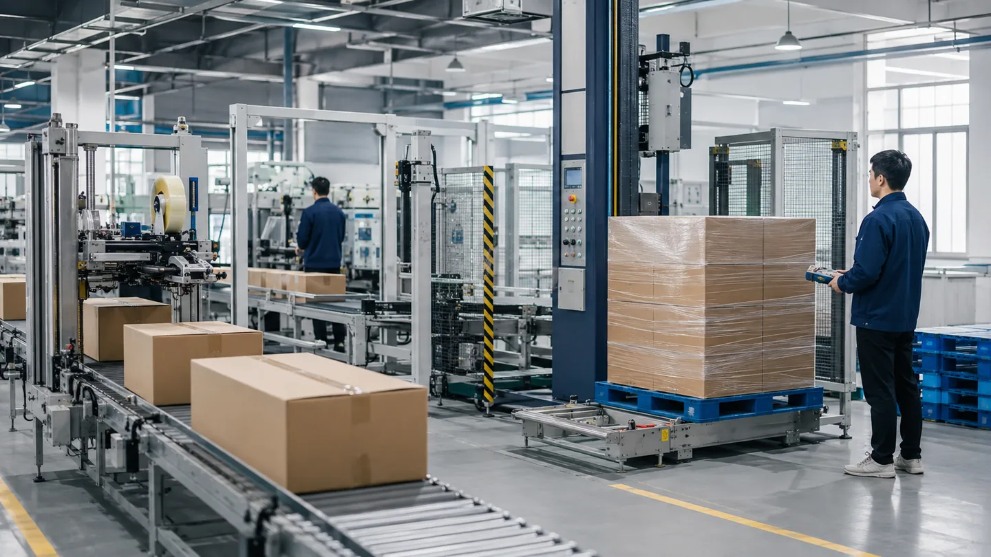 Illustrative automated production environment used for supplier review context